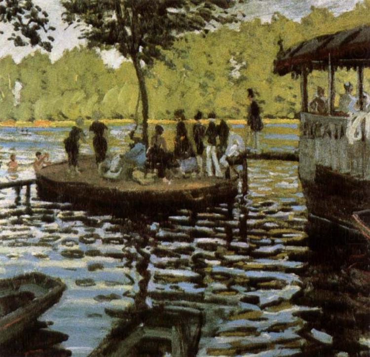 Claude Monet La Grenouillere oil painting picture